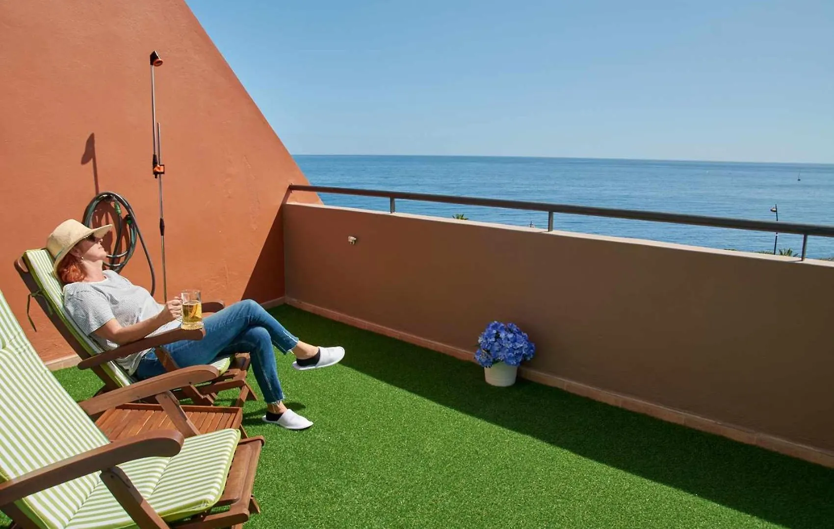 Bonita Vivienda Con Vistas Al Mar Playawifi Apartment Radazul