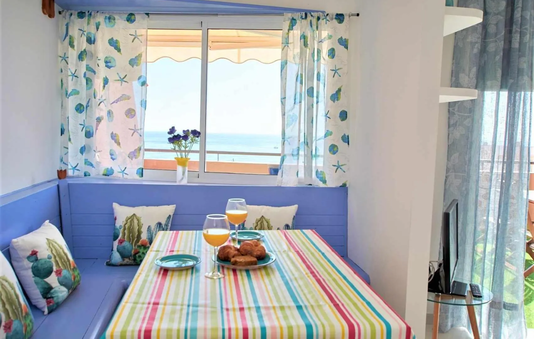 Bonita Vivienda Con Vistas Al Mar Playawifi Apartment Radazul
